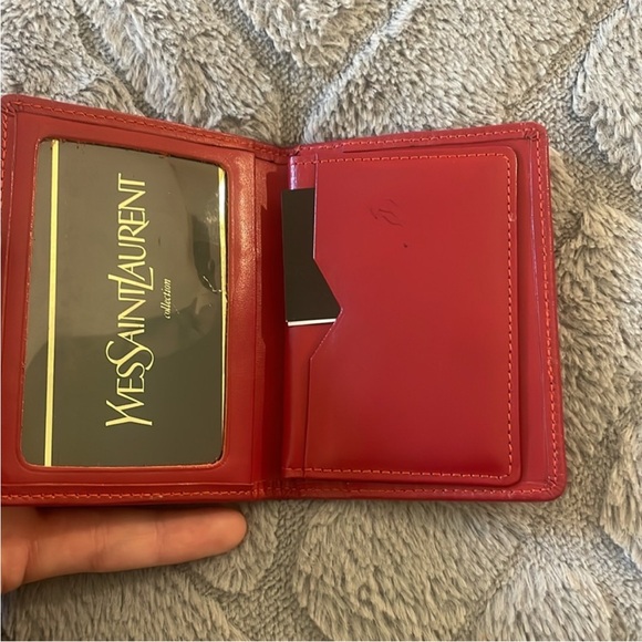 YSL Yves Saint Laurent Colorful Patchwork Wallet - Picture 3 of 8